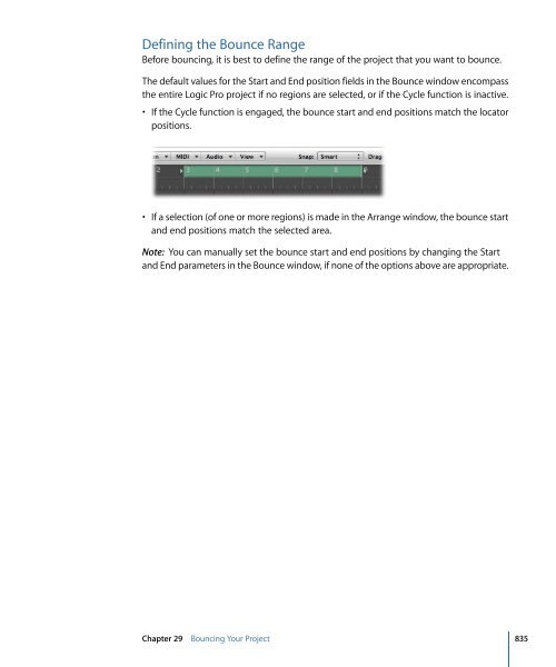 Logic Pro 9 User Manual - Help Library - Apple