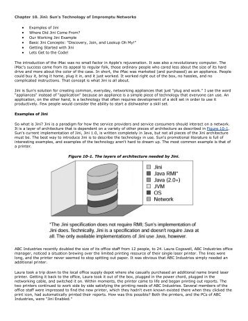 Jini network technology.pdf - 123SeminarsOnly