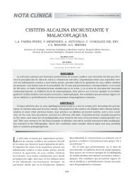 CISTITIS ALCALINA INCRUSTANTE Y MALACOPLAQUIA