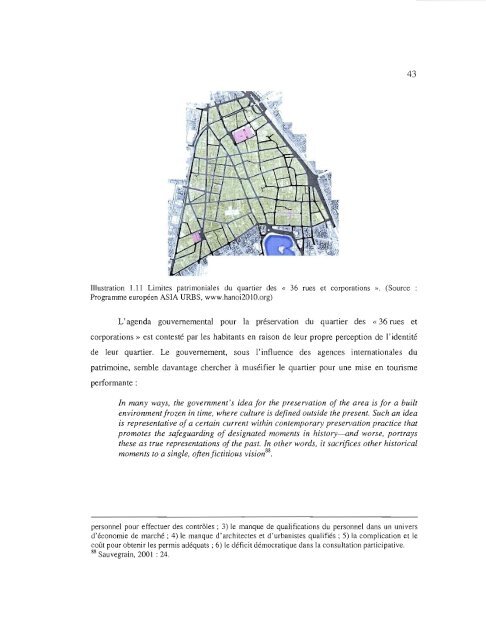 La fabrication d'un paysage urbain à Hà-Nôi ... - Archipel - UQAM