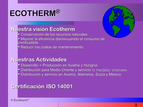 Ecotherm Economizer - Comisión Nacional para el Ahorro de Energía