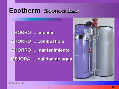 Ecotherm Economizer - Comisión Nacional para el Ahorro de Energía