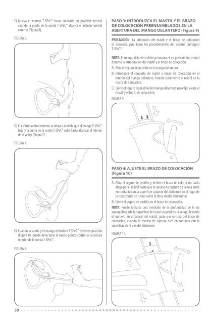 EN DA DE ES FI FR IT NL NO PT SV - T-SPeC® Instructions For Use ...