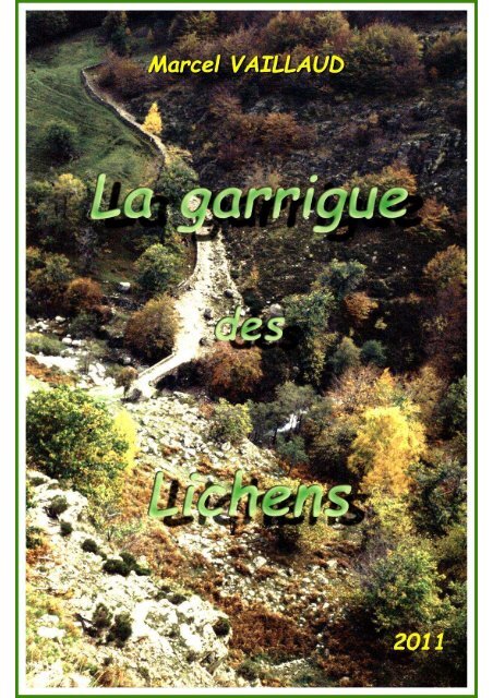 Lichens - La Garrigue Botanique