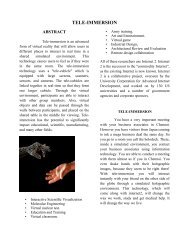Tele Immersion Full Seminar Report.pdf - 123SeminarsOnly