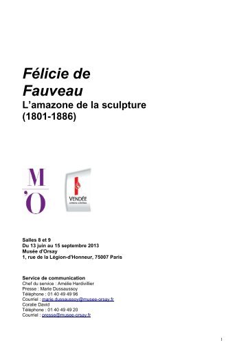 DP Felicie de Fauveau - Musée d'Orsay