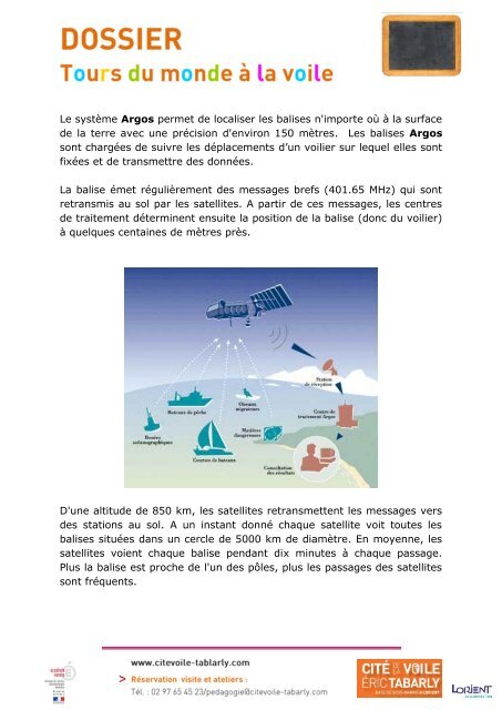 Les outils pour se repérer en mer.pdf - Cité de la voile Eric Tabarly