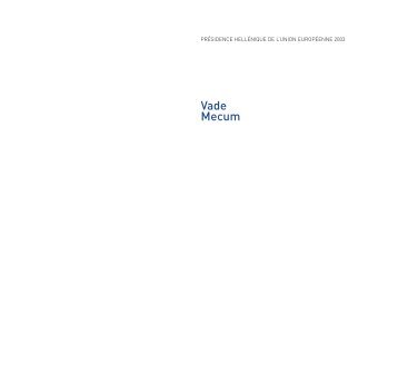 Vade Mecum (pdf) - eu2003.gr
