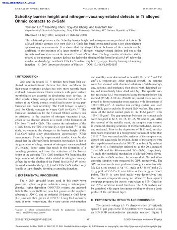 J. Appl. Phys. 95, 571 (2004)