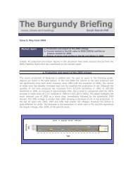 The Burgundy Briefing - Sarah Marsh Home Page