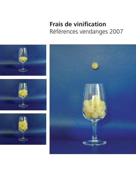 Frais vinification - références vendanges 2008.indd - Agridea