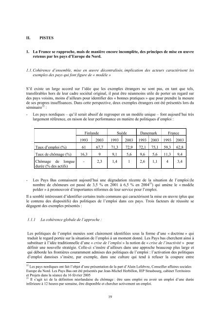 La sécurisation des trajectoires professionnelles - Ministère du ...