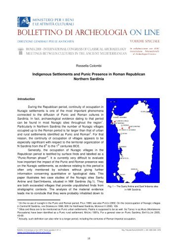 Indigenous Settlements and Punic Presence in Roman Republican ...