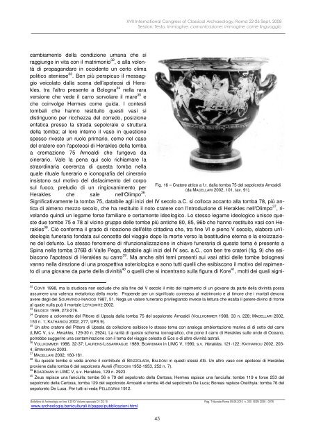 Le stele di Bologna di V secolo a.C.: modelli iconografici tra Grecia ...