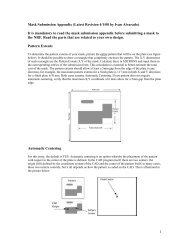 Mask Submission Appendix - Login | Nanolab, UCLA