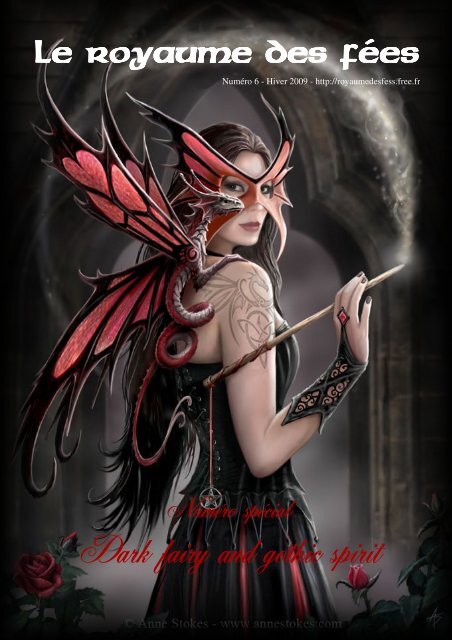 Dark fairy and gothic spirit - Royaume des fées - Free