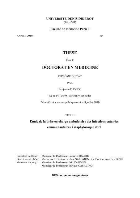 these doctorat en medecine page d accueil du site