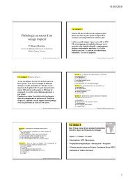 Pathologie du retour_Pr Marchou.pdf - Médecine Tropicale