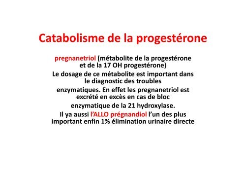 Hormones steroides - Médecine Algérie