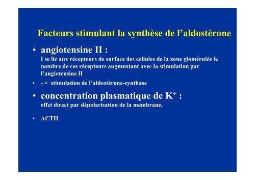 Hormones steroides - Médecine Algérie