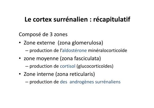 Hormones steroides - Médecine Algérie