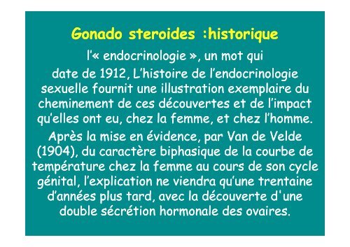 Hormones steroides - Médecine Algérie