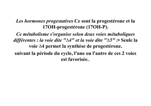 Hormones steroides - Médecine Algérie