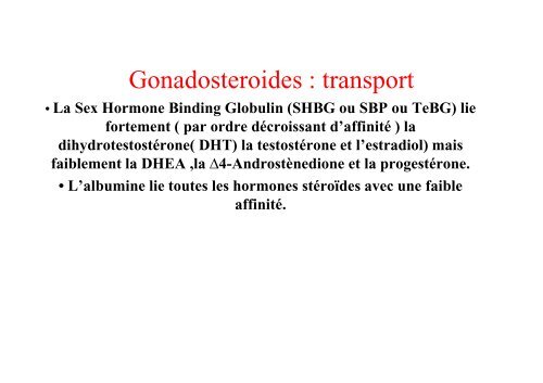 Hormones steroides - Médecine Algérie
