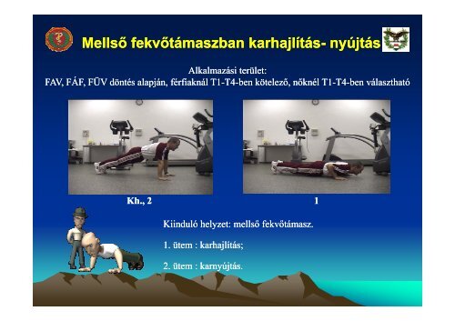 A fizikai alkalmasság-vizsgálati és állapotfelmérési rendszer aktuális