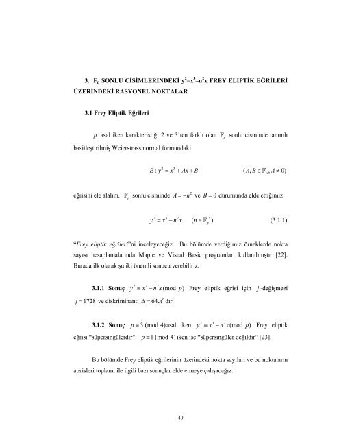 tc balıkesir üniversitesi fen bilimleri enstitüsü matematik anabilim ...