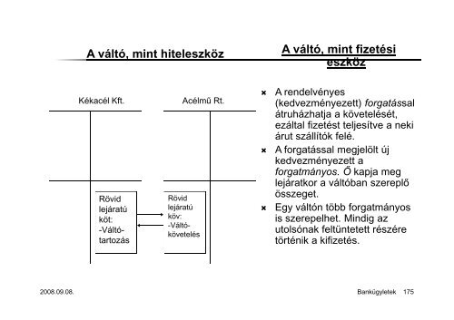 Vállalatfinanszírozás fóliák