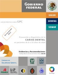 Caries dental - Centro Nacional de Excelencia Tecnológica en Salud