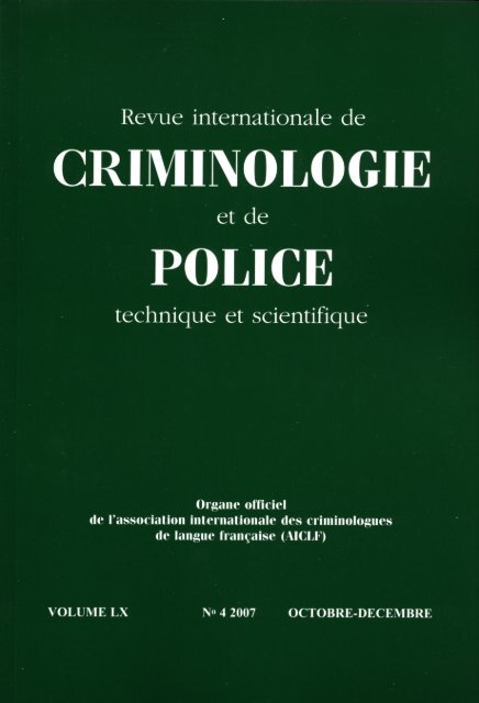 Critique du livre par Joëlle Vuille - Entomologie forensique en Suisse
