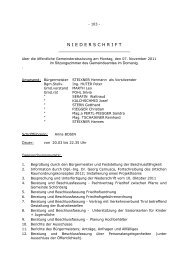 Gemeinderatsprotokoll (49 KB) - .PDF - Schönberg