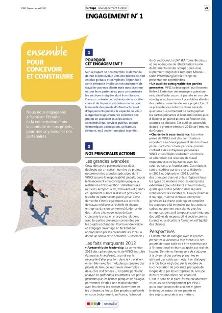 VINCI - Rapport annuel 2012