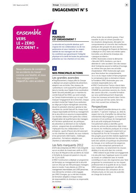 VINCI - Rapport annuel 2012