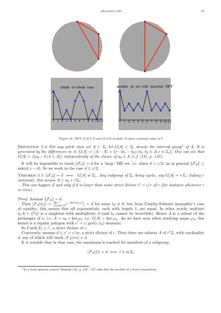 Emmanuel Amiot Modèles algébriques et algorithmes pour la ...