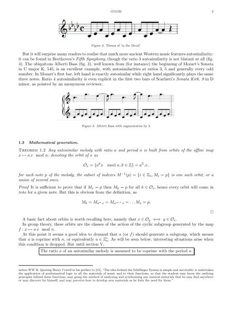 Emmanuel Amiot Modèles algébriques et algorithmes pour la ...