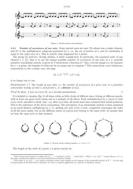 Emmanuel Amiot Modèles algébriques et algorithmes pour la ...
