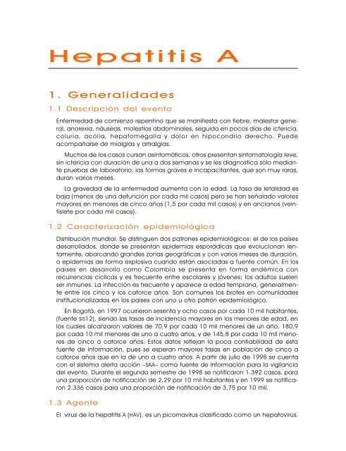 Hepatitis (A).pdf - Secretaría Distrital de Salud