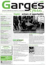 Garges l'hebdo n°46 - Garges-lès-Gonesse