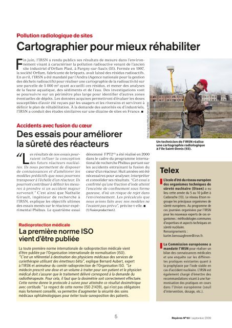 Télécharger le magazine au format PDF - IRSN