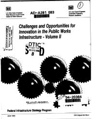 Challenges and Opportunities for Innovation in the Public Works ...