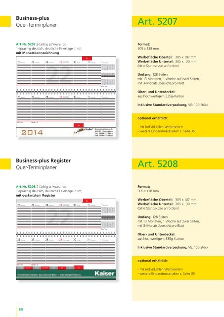 Kalender 2014