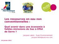 Ressources en eau non conventionnelles (dessalement ...