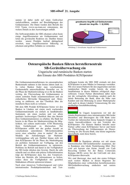 DAS INFORMATIONSBLATT FÜR UNSERE KUNDEN