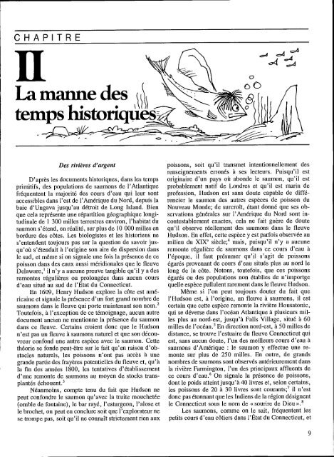 Le saumon de l'Atlantique dans l'histoire de l'Amérique du Nord