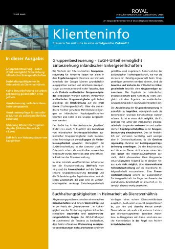 Klienteninfo