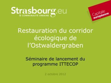 Rémy Gentner, CU Strasbourg - Programme ITTECOP