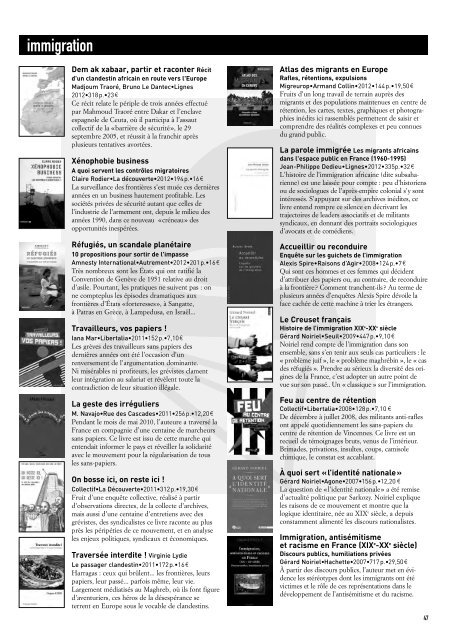 Catalogue 2013 - Quilombo Boutique-Librairie